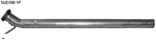 Pipe qui remplace le silencieux avant Suzuki SUZ/SW-1P