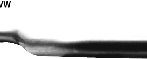 Pipe qui remplace le silencieux central pour Volkswagen A502-SRVW