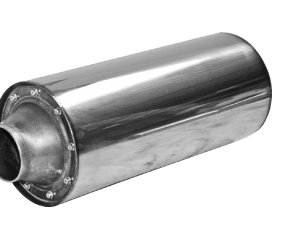 Silencieux Cat, longueur : 350 mm, jusqu’à 2000 cc, poids : 4,5 kg, raccord : Ø 63 mm (Cet article n’est pas autorisé pour une utilisation sur la voie publique ; utilisez-le uniquement pour la course !)