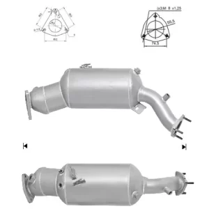Filtre a particules pour voitures AUDI