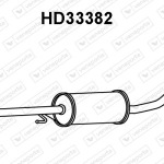 Silencieux central|VENEPORTE 18220S2H305-18220S2HE01-18220S2HE02-