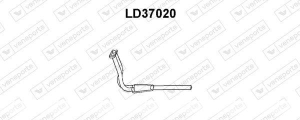 Tuyau d’échappement 21211203010-21211203020-