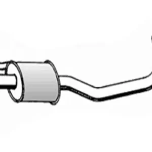 SILENCIEUX central MITSUBISHI