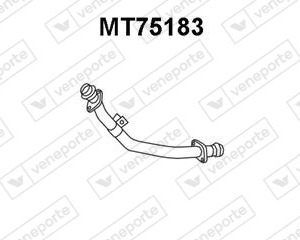 Tuyau d’échappement MB431554-