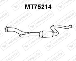 Silencieux central|VENEPORTE MB957940-MR258145-MR373947-XB957940-