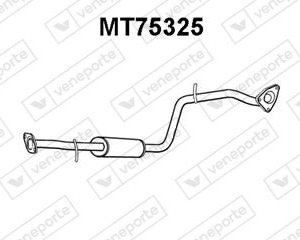 Silencieux central|VENEPORTE MR312905-MR481209-XR312905-