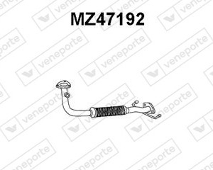 Tuyau d’échappement 3746376-3898508-FP0140500A-