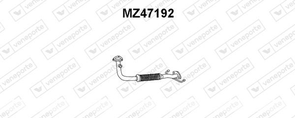 Tuyau d’échappement 3746376-3898508-FP0140500A-