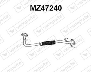 Tuyau d’échappement 3917688-FS0540500A-FS0540500A9A-