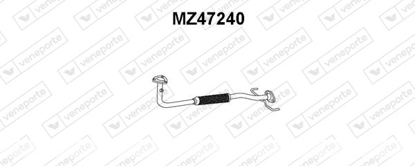 Tuyau d’échappement 3917688-FS0540500A-FS0540500A9A-
