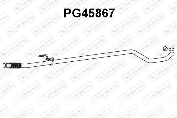 Tuyau d’échappement 1717LN-