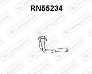 Tuyau d’échappement 7700766357-7700779263-