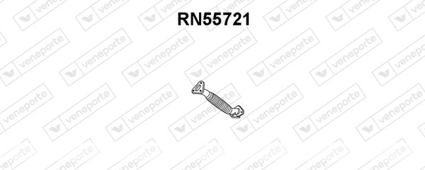 Tuyau d’échappement 7700423759-7700845408-8671018078-