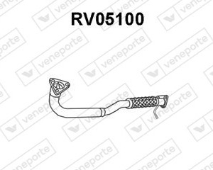 Tuyau d’échappement GEX12003-GEX12056-WCD10214EVA-