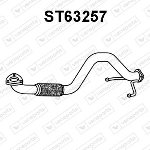 Tuyau d’échappement 1K0254304C-1K0254304P-