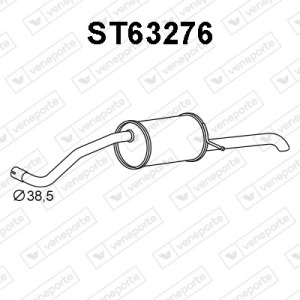 Silencieux arrière|VENEPORTE 6Q9253609AM-6Q9253609AP-6R9253609D-