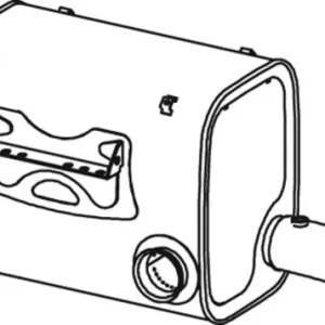 SILENCIEUX central / final IVECO
