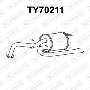 Silencieux 174300Y010-