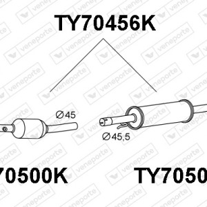 CATALYSEUR|VENEPORTE 1741021060-1741021070-