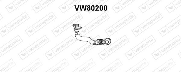 Tuyau d’échappement 1H0253087D-1H0253087K-1H0253087P-