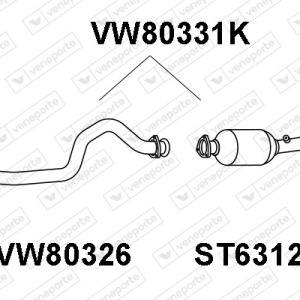 CATALYSEUR|VENEPORTE 1J0253091CC+1J0131089BX-