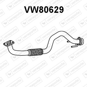 Tuyau d’échappement 1J0254300P-1J0254300T-