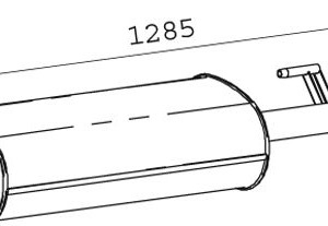 SILENCIEUX central VW LCV