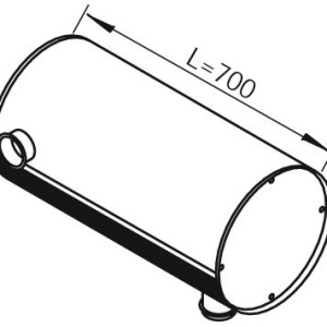 SILENCIEUX central VOLVO