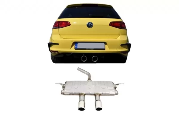 échappement VW Golf 7 VII Mk7