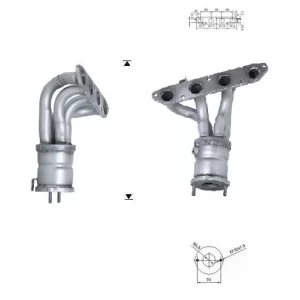 CATALYSEUR LAND ROVER 1.8i 16V