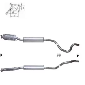 CATALYSEUR LAND ROVER FREELANDER