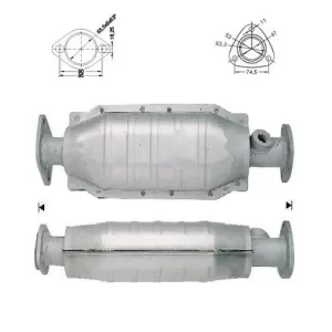 CATALYSEUR HONDA CIVIC 1.4i