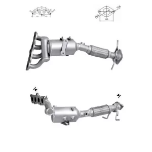 CATALYSEUR MAZDA 3 1.4i 16V