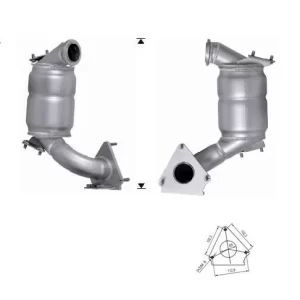 CATALYSEUR RENAULT MEGANE 1.9TD DCI