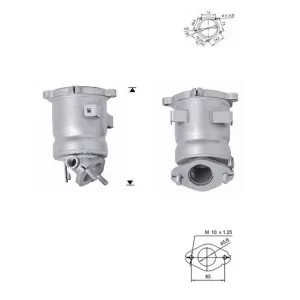 CATALYSEUR HYUNDAI ATOS 1.1i 12V