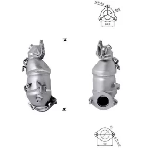 CATALYSEUR HYUNDAI i30 1.6TD CRDI