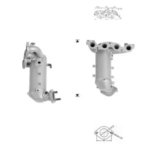 CATALYSEUR HYUNDAI i20 1.2i 16V
