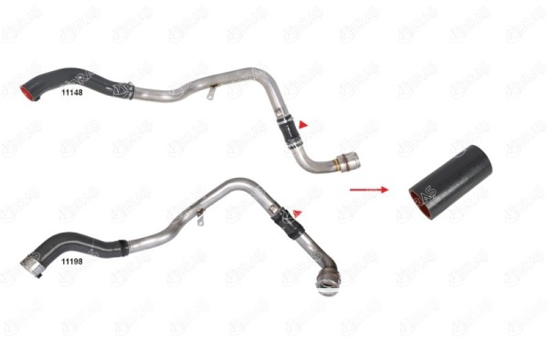 TUYAU DE TURBO 144608304R