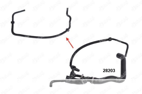 TUYAU DE TURBO 2D0122101A